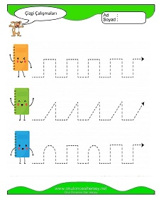 Çizgi Çalışma Sayfaları